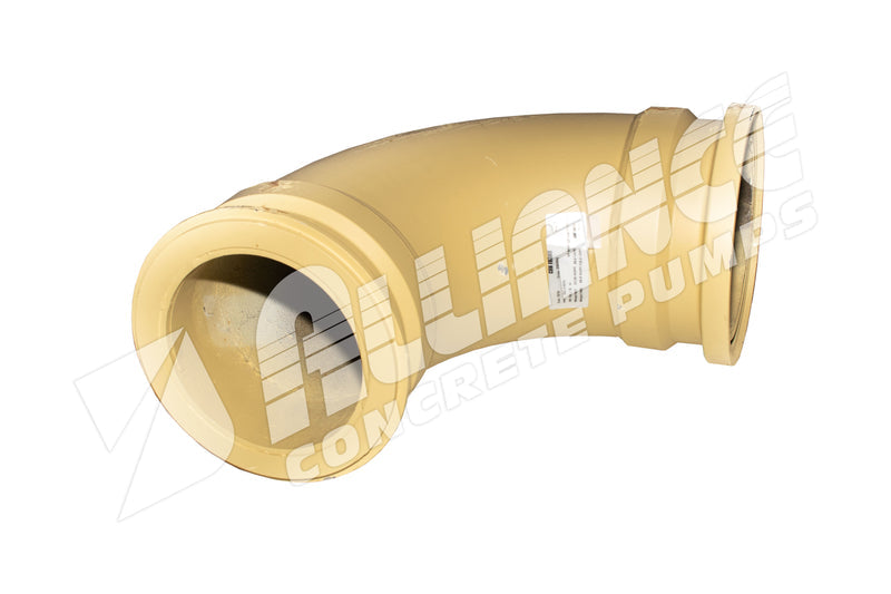 6″ ZX X 6″ ZX 90° CCI LINED, HIGH PRESSURE ELBOW, CON FORMS
