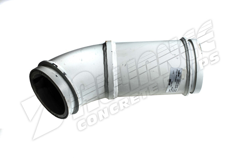 5″ METRIC, 45° TWIN WALL 325 TANGENT ELBOW (427190)