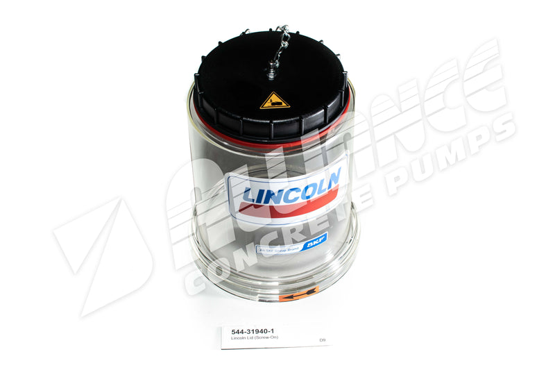 LID FOR GREASER W/ SCREW CAP, LINCOLN