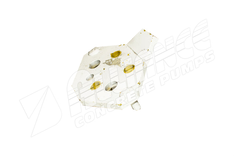 RETAINER PLATE, STANDARD S-TUBE (8″ X 7″) 80MM SPLINE