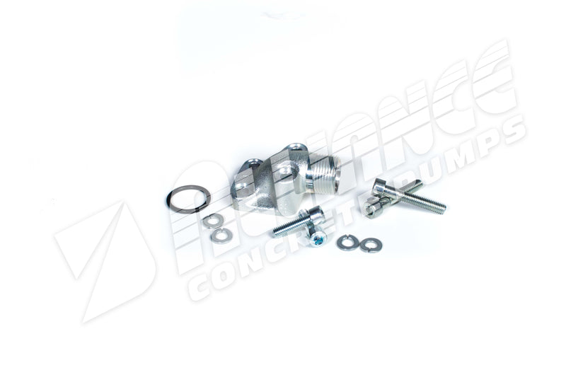 FLANGE FITTING FOR DOUBLE GEAR PUMP, 15L