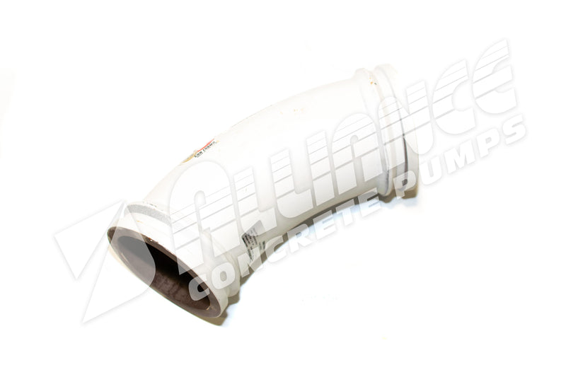 5″ HD X 45° X 14.5″ CLR, HEAT TREATED ELBOW, CON FORMS