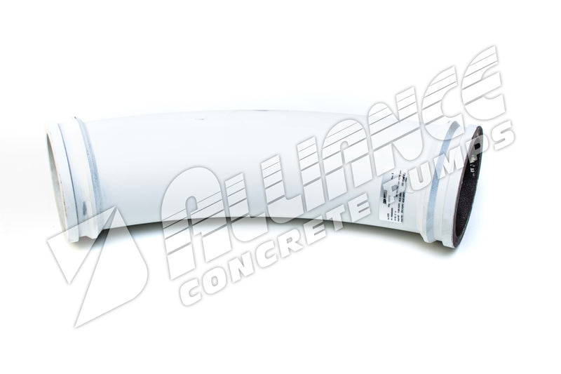 5″ HD X 45° X 24″ CLR, HEAT TREATED ELBOW, CON FORMS
