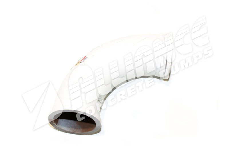5″ HD X 90° X 9″ CLR, HEAT TREATED ELBOW, CON FORMS
