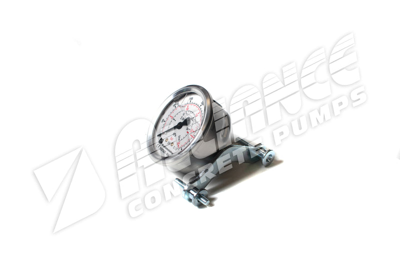 250 BAR GAUGE, ACCUMULATOR