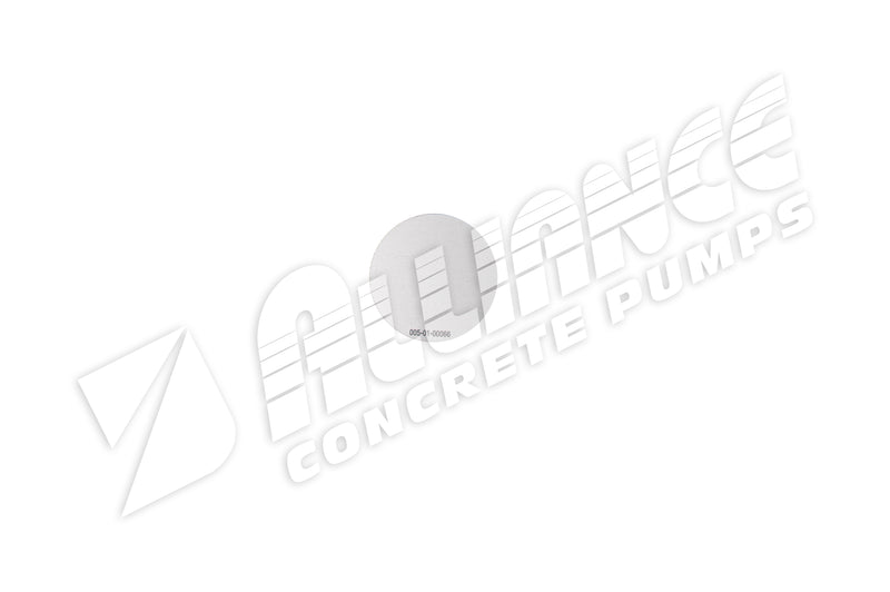 BLANK ROUND JOYSTICK PLATE