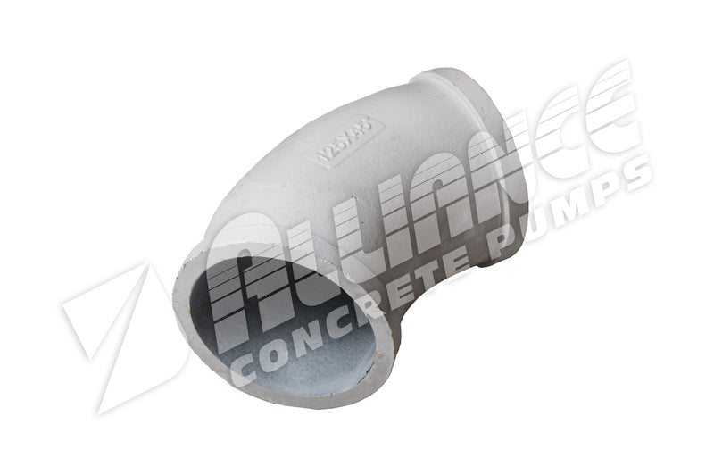 JUNJIN 5″ METRIC 45° ELBOW, SINGLE WALL HEAT