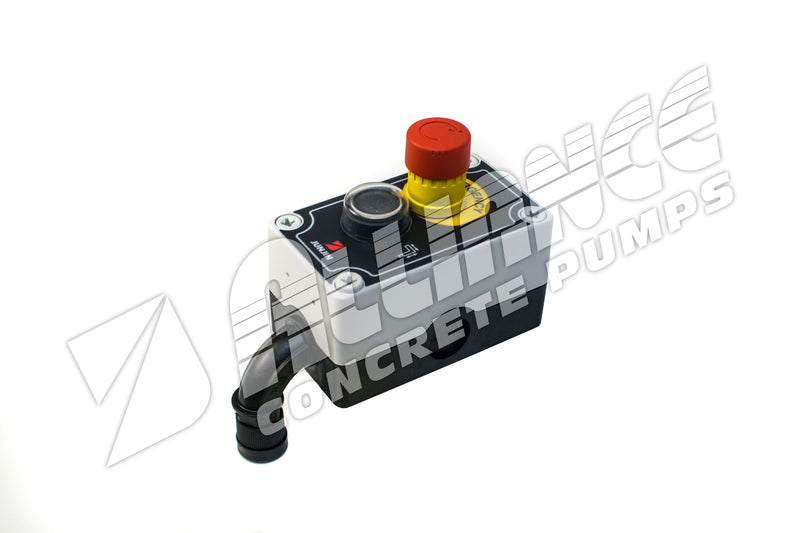 EMERGENCY STOP BOX W/ OUTRIGGER BUTTON