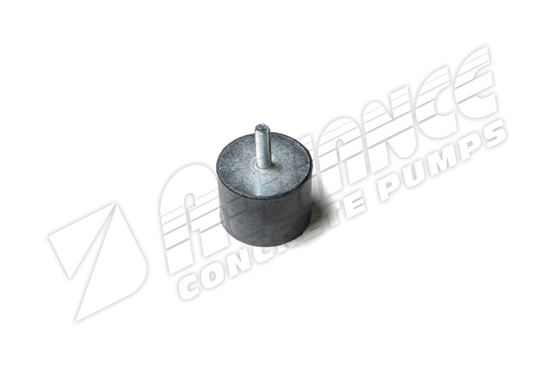 RUBBER BUFFER FOR HOPPER GRATE