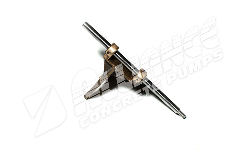GEARSHIFT FORK WITH SHIFTING ROD