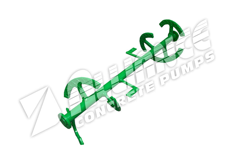 AGITATOR CENTER SHAFT COMPLETE W/PADDLES, B ROCK
