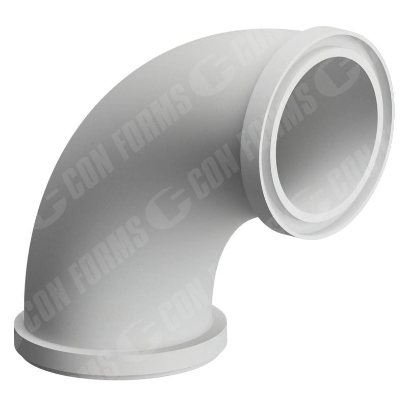 Guardian Cast Manganese Backend Elbow – Cast Manganese Deck Elbow | ID: DN150/6″ | BA: 90.00° | M/F | 248 x 248 | HT