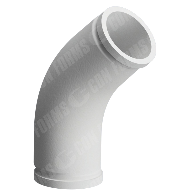 Guardian Cast Manganese Boom Elbow – Cast Manganese Boom Elbow | ID: DN125/4.8″ | BA: 45.00° | Metric | w/ Tangents | HT