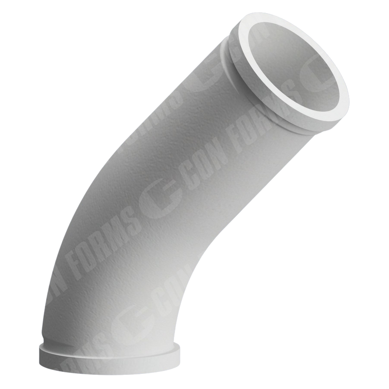 CCI-Lined Boom Elbow – CCI-Lined Boom Elbow | ID: DN125/4.8″ | BA: 45.00° | Metric | Tan: 9.3″