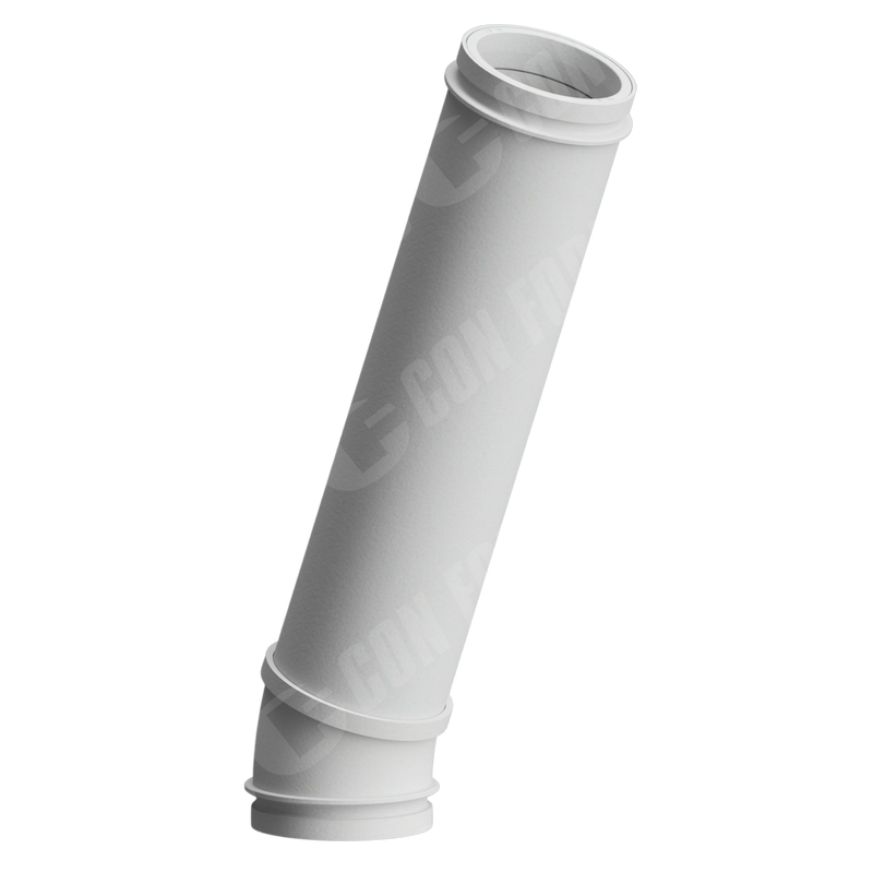 CCI-Lined Boom Elbow – CCI-Lined Boom Elbow | ID: DN125/4.8″ | BA: 20.00° | Metric | Tan: 22.3″
