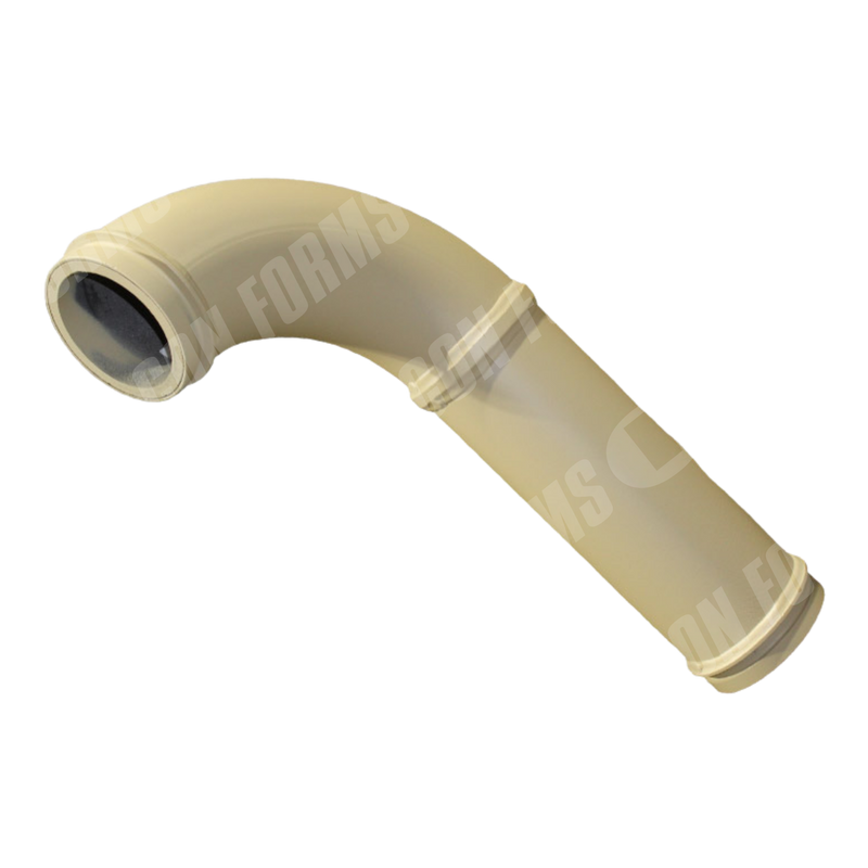 CCI-Lined Boom Elbow – CCI-Lined Boom Elbow | ID: DN125/4.8″ | BA: 90.00° | Metric | Tan: 10.2″ | 275 x 500