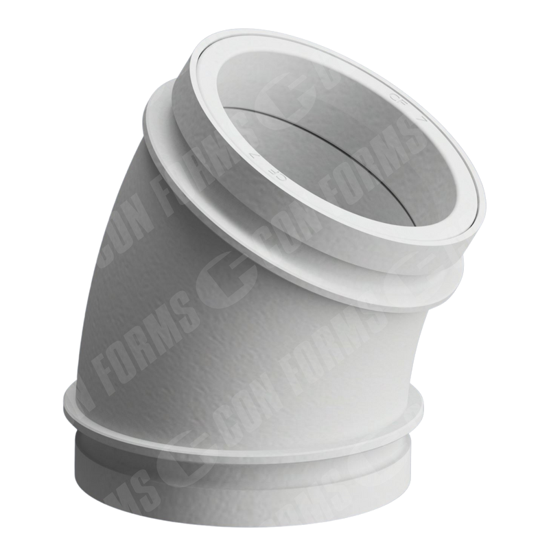 Advantage Twin-Wall Boom Elbow – Twin-Wall Boom Elbow | ID: DN125/4.8″ | BA: 30.00° | Metric | 7.8″ HGT