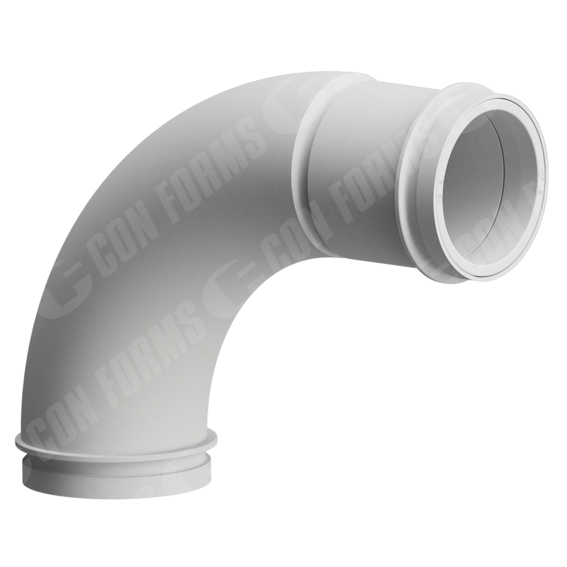 Advantage Twin-Wall Boom Elbow – Twin-Wall Boom Elbow | ID: DN125/4.8″ | BA: 90.00° | Metric | Tan: 5.25″ | 275 x 375