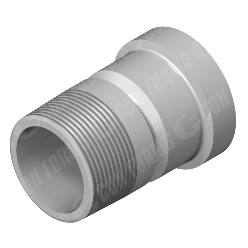 Adapter – Adapter | ID: 1.5″ | Hevi-Duty™ to Male Thread | OAL: 3″ / 76mm