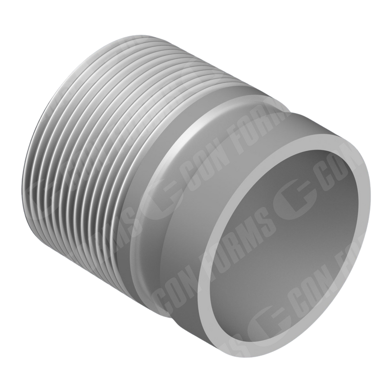 Adapter – Adapter | ID: 2.5″ | Grooved to Male Thread | OAL: 6″ / 152mm