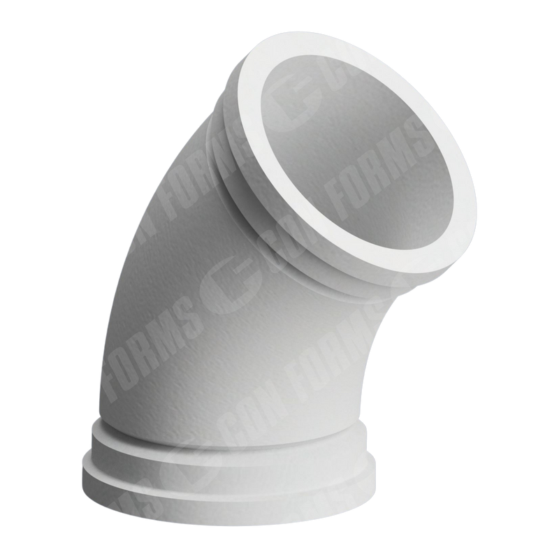 Placing Elbow/Bend – Placing Elbow/Bend | ID: DN127/5″ | BA: 45 | CLR: 9.5  | HD | 11.5″ HGT