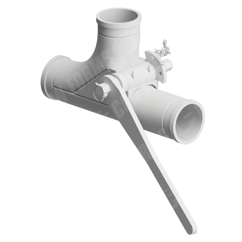 Manual Diversion Discharge Valve – Diversion Discharge Valve | ID: DN127/5″ | HD | OAL: 2′