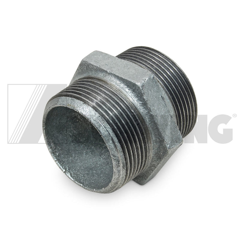 Double Nipple En 10242 N8-1 1/2-Zn-A | Weight: 2 lbs | Dimensions: 65 X 57 X 55 MM | Brand: SCHWING
