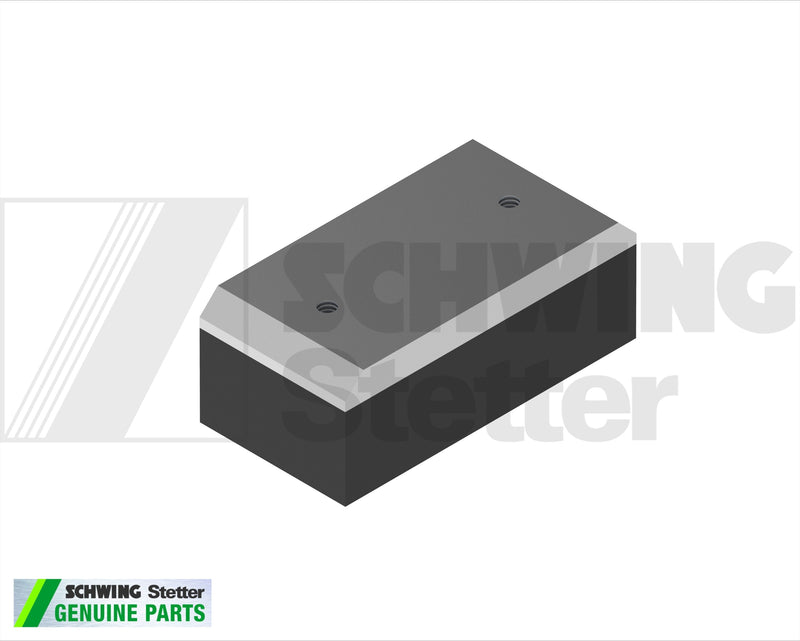 Rubber Rail With Steel Reinforcement | Weight: 6 lbs | Dimensions: 25X80X290 MM | Brand: SCHWING