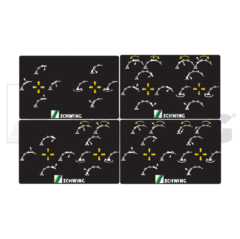 Decal - Front Panel Scanreco | Weight: 2 lbs | Brand: SCHWING