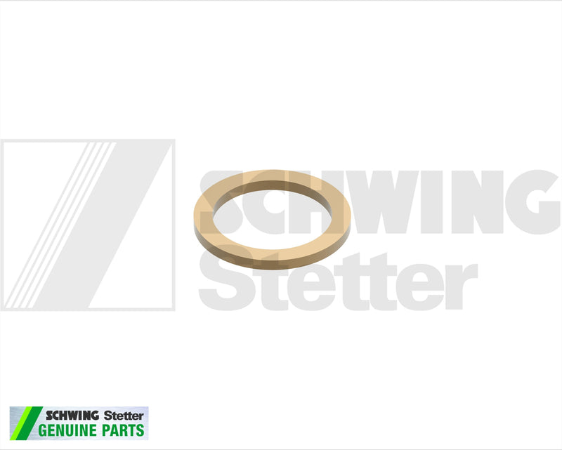 Sealing Ring Din 7603 A 10 X 13.5-Cu | Weight: 2 lbs | Dimensions: 1 X 18 X 18MM | Brand: SCHWING