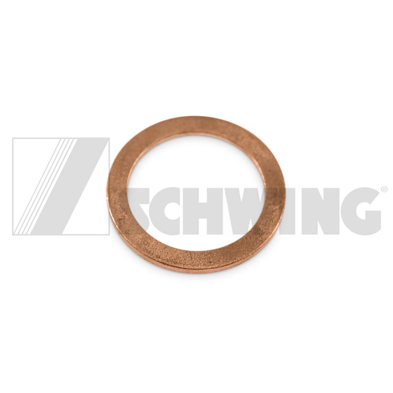 Sealing Ring Din 7603 A 16 X 22-Cu | Weight: 2 lbs | Dimensions: 1.5 X 22 X 22MM | Brand: SCHWING