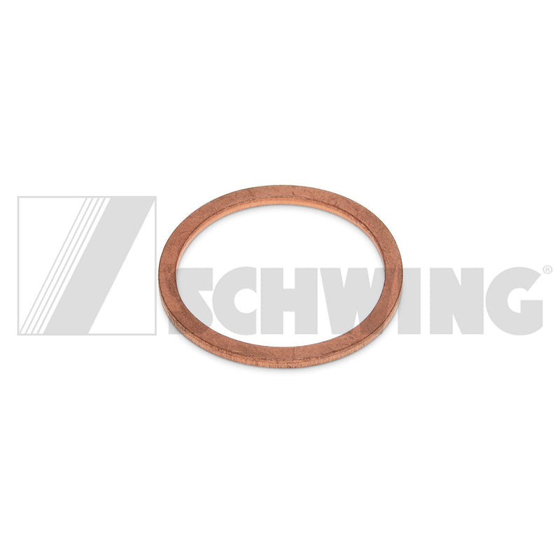 Sealing Ring Din 7603 A 30 X 36-Cu | Weight: 2 lbs | Dimensions: 35 X 35 X 2 MM | Brand: SCHWING