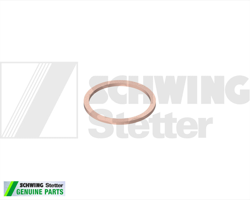 Sealing Ring Din 7603 A 33 X 39-Cu | Weight: 2 lbs | Brand: SCHWING