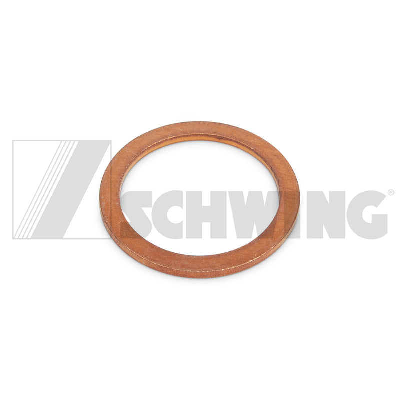 Sealing Ring Din 7603 A 20 X 26-Cu | Weight: 2 lbs | Dimensions: 26 X 26 X 2 MM | Brand: SCHWING