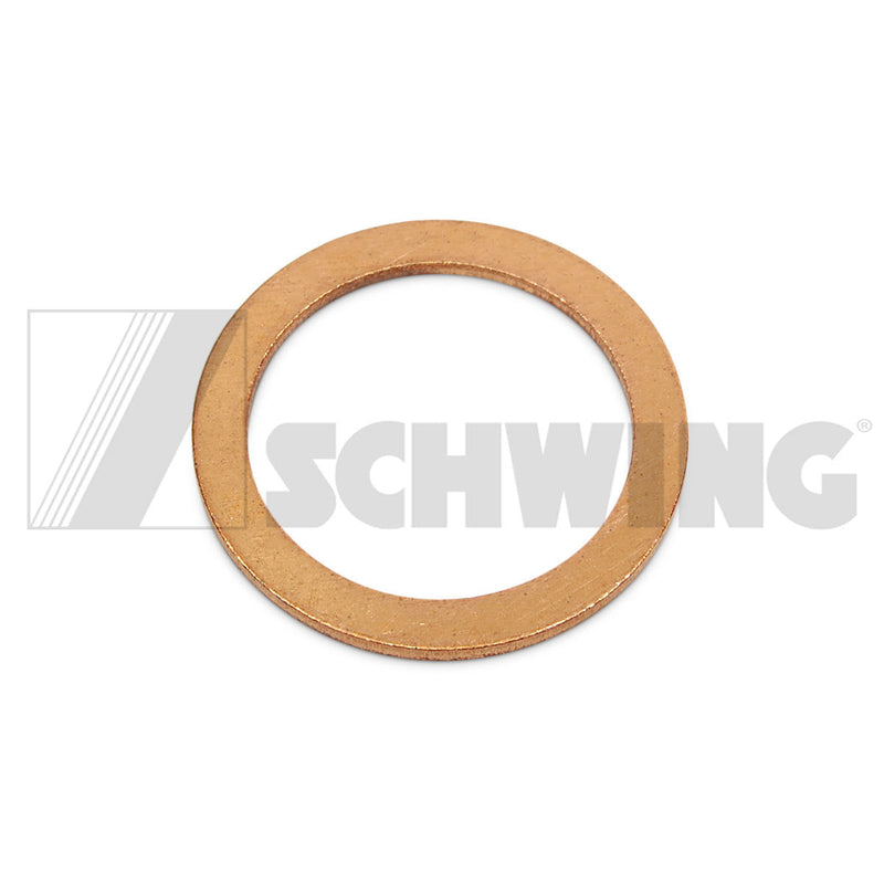 Sealing Ring Din 7603 A 21 X 28-Cu | Weight: 2 lbs | Dimensions: 28 X 28 X 1,5 | Brand: SCHWING