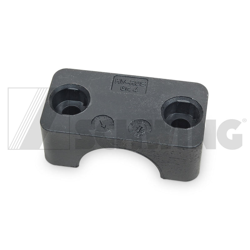 Clamp - Half, Hydac Plastic, Dn 30 Iv | Weight: 2 lbs | Dimensions: 58 X 30 X 21 MM | Brand: SCHWING