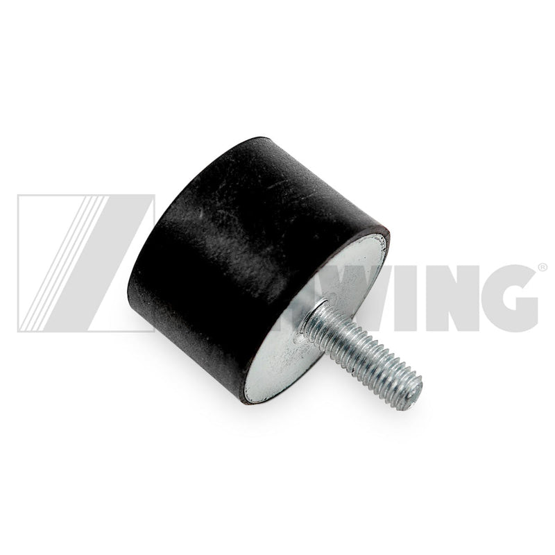 Parts - Buffer 30H 40W Single Stud M8 | Weight: 2 lbs | Dimensions: 40 X 40 X 50 | Brand: SCHWING