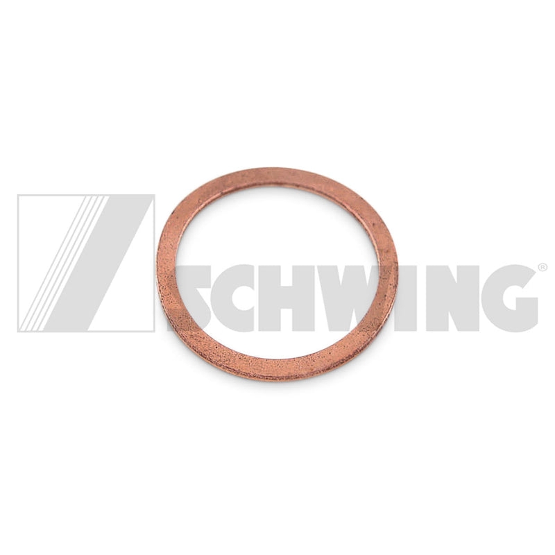 Sealing Ring Din 7603 A 12 X 15.5-Cu | Weight: 2 lbs | Dimensions: 1 X 15 X 15MM | Brand: SCHWING