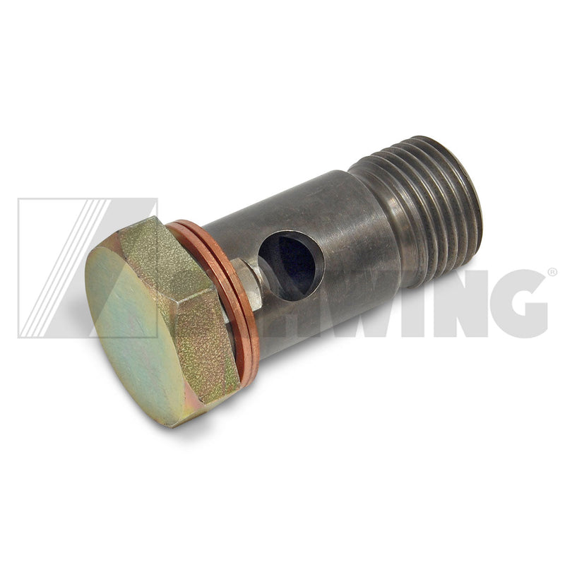 Assy Hollow Screw G 1/2 Cpl. For | Weight: 2 lbs | Dimensions: 55 X 31 X 27 MM | Brand: SCHWING