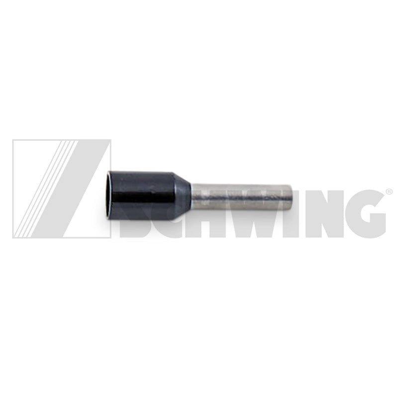 End Ferrule  1.50 Mm² Black | Weight: 1 lbs | Dimensions: 4 X 4 X 15MM | Brand: SCHWING