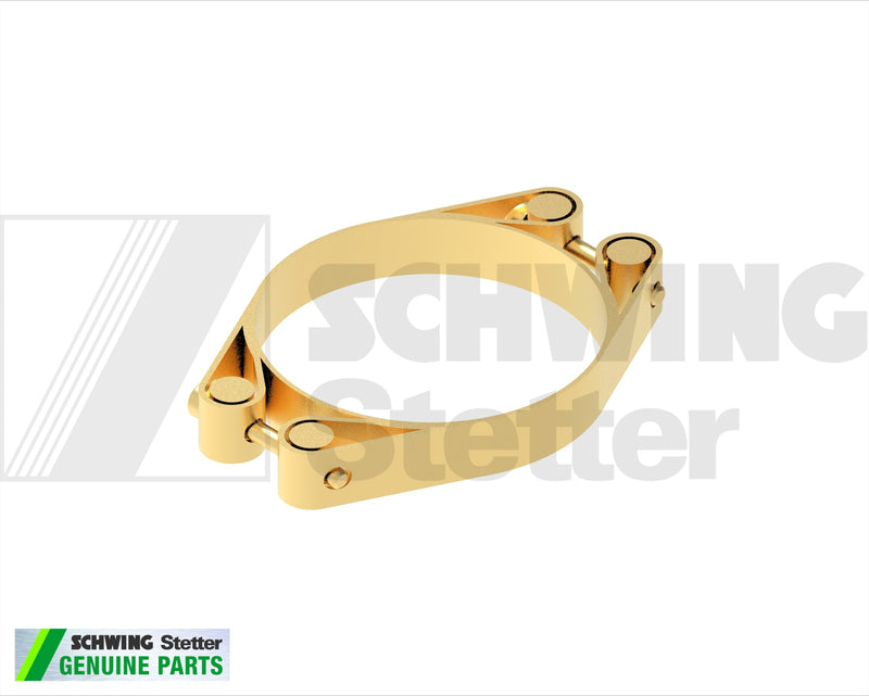 Hose Clamp Assembly 150-165, 2-Piece | Weight: 2 lbs | Brand: SCHWING