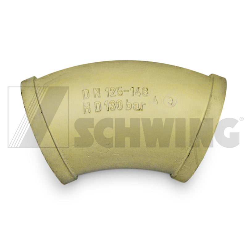 Pipe - Elbow, Dn125 5 1/2" 45° Single | Weight: 18 lbs | Dimensions: 170 X 270 X 270MM | Brand: SCHWING