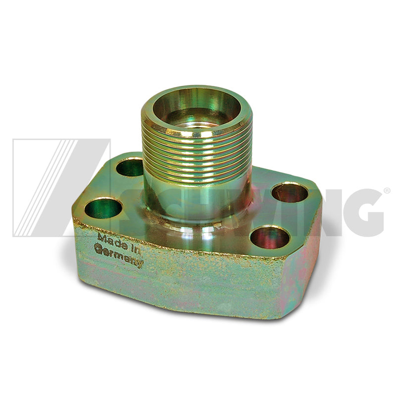 Fitting - Hyd, Connector Flange Straight | Weight: 3 lbs | Dimensions: 80 X 60 X 60 MM | Brand: SCHWING