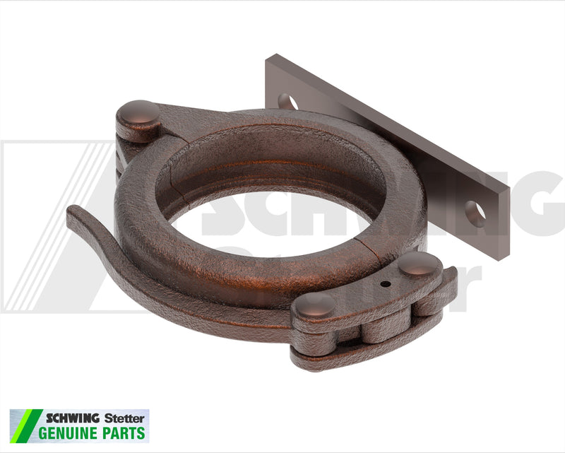 Pipe - Clamp, 5 1/2" With Flange | Weight: 12 lbs | Brand: SCHWING