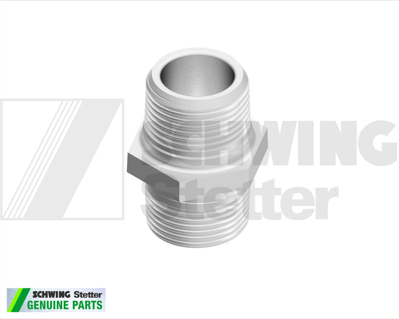Double Nipple En 10242 N8-1-Zn-A | Weight: 2 lbs | Brand: SCHWING