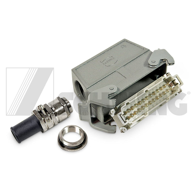 Harn - Plug, Weiland 24 Pol Cpl Ip 55 | Weight: 3 lbs | Dimensions: 100 X 125 X 140 MM | Brand: SCHWING