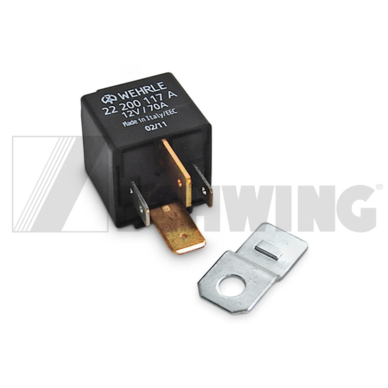 Cont - Relay, 12V  70A  22 200 111 | Weight: 2 lbs | Brand: SCHWING