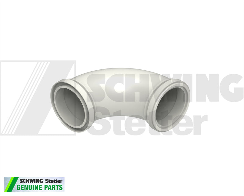 Elbow Dn150 V-R 90° S2000 R=220 Primed | Weight: 39 lbs | Dimensions: 195 X 344 X 347 | Brand: SCHWING