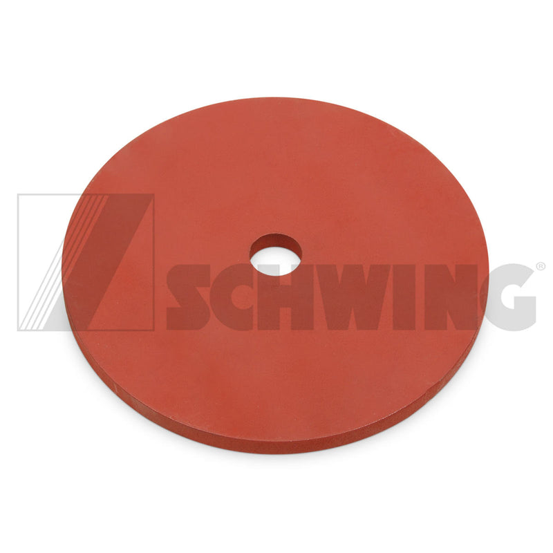 Plt - A 8 X D 140 / D 17 - S355J2G3 | Weight: 4 lbs | Dimensions: 141 X 141 X 8 MM | Brand: SCHWING