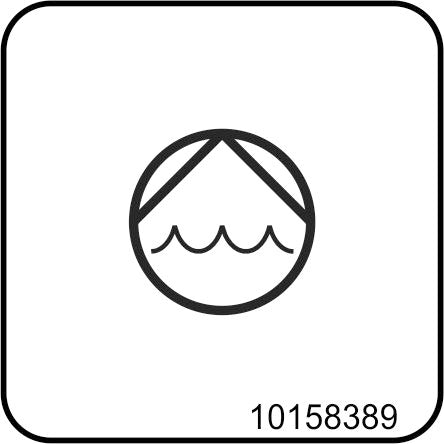 Function Designation Plate -Bz- | Weight: 1 lbs | Dimensions: 37 X 37 X 0,2 | Brand: SCHWING